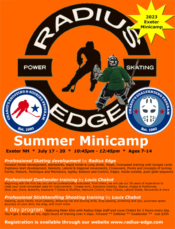 Radius Edge Power Skating Camp Exeter NH