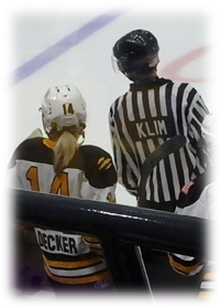 Power Skating Ice Hockey Official Peter Klim