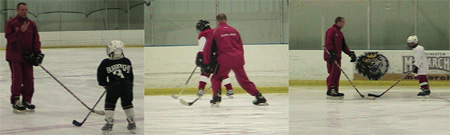 Radius Edge Power Skating Director Peter Klim makes learning skating easy covering the finest details in class and by using creative teaching methods on the ice