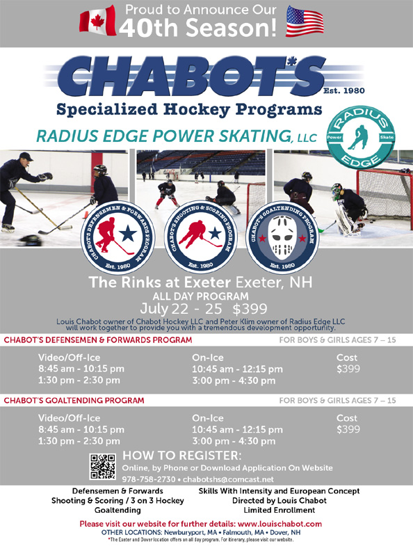 Radius Edge Power Skating Camp Exeter NH