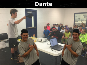 Radius Edge Power Skating, Staff Dante